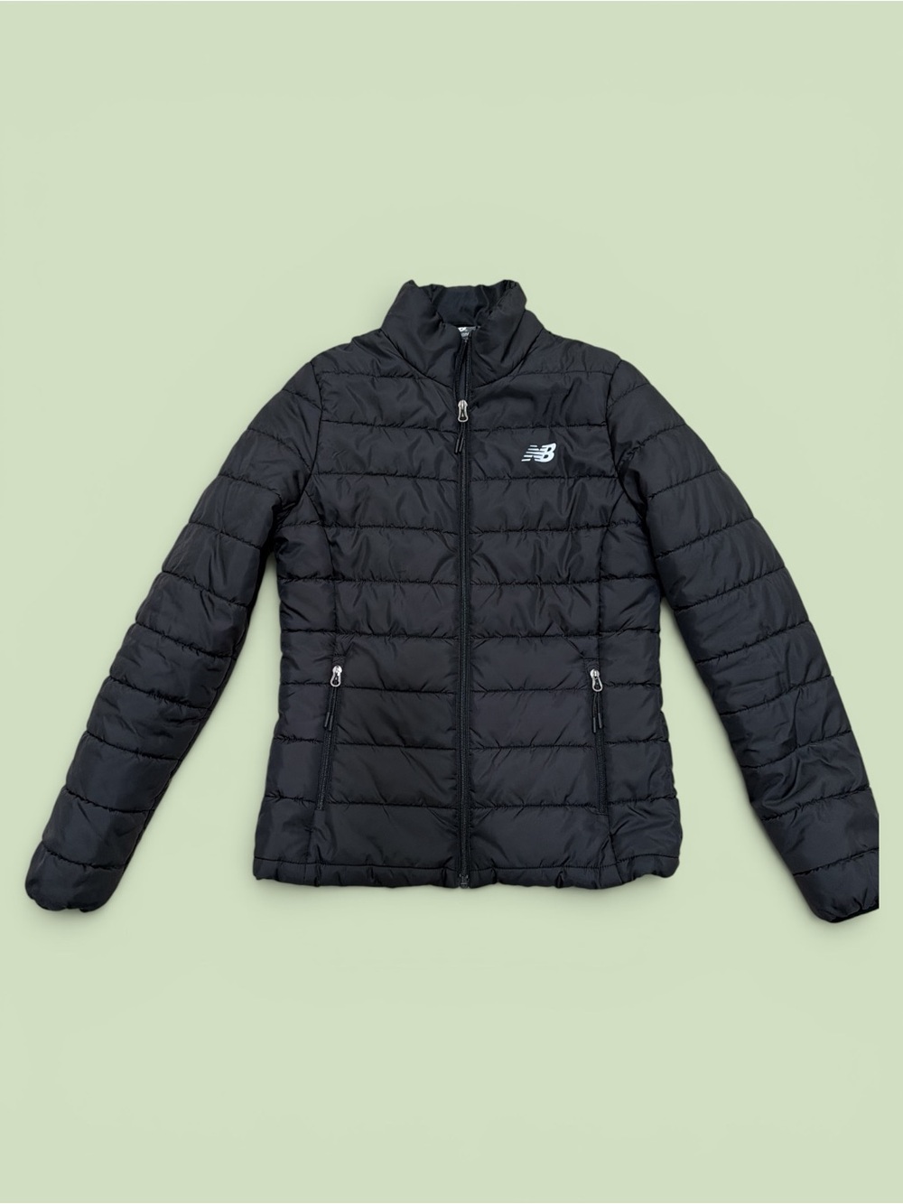 New Balance Black Lightweight Puffer Jacket